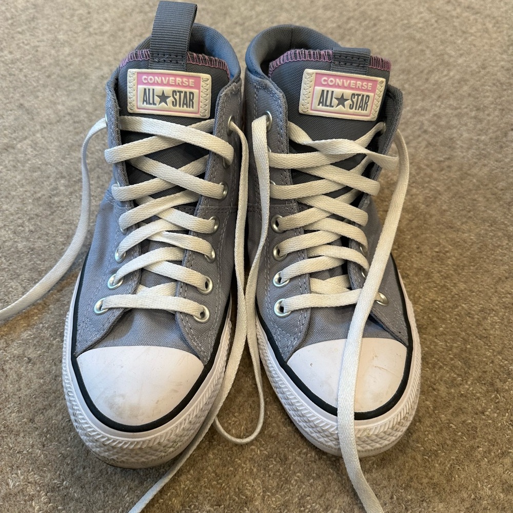 Converse mid High-Top Sneakers - Gray